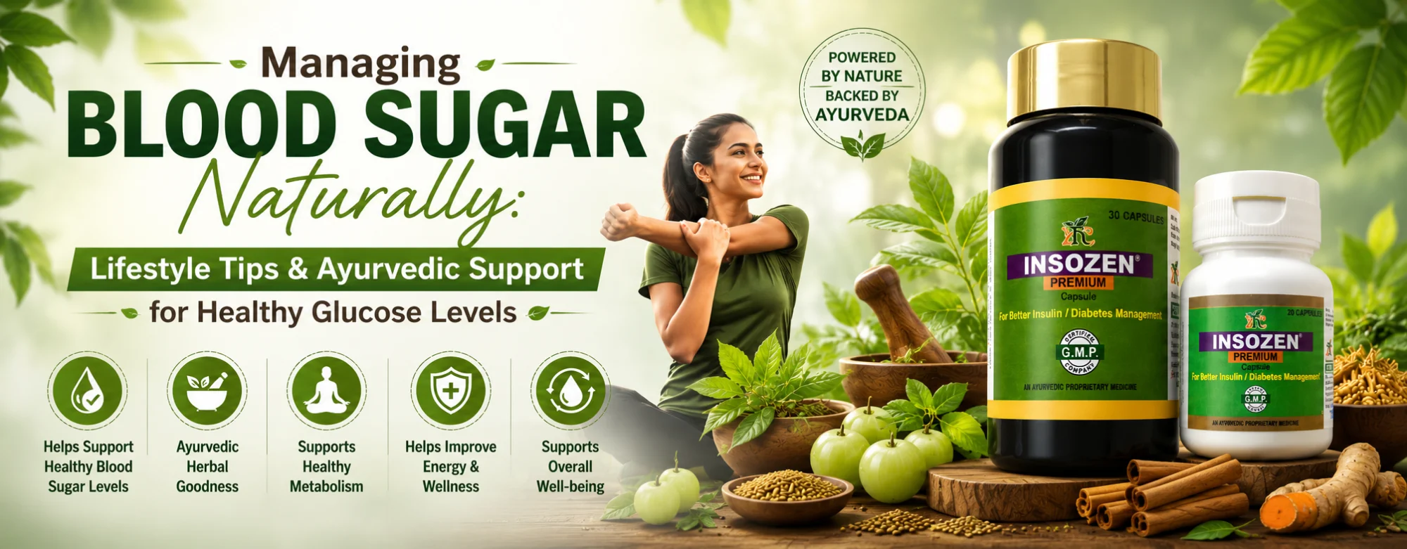 Managing Blood Sugar Naturally: Lifestyle Tips & Ayurvedic Support for Healthy Glucose Levels