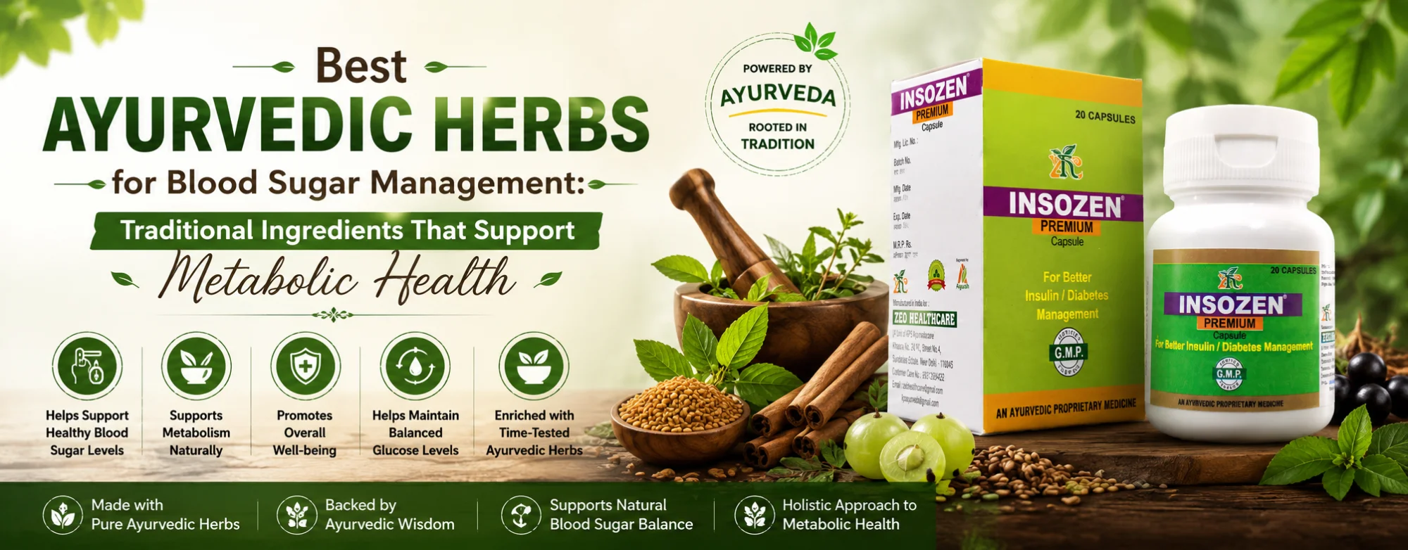Best Ayurvedic Herbs for Blood Sugar Management: Traditional Ingredients That Support Metabolic Health