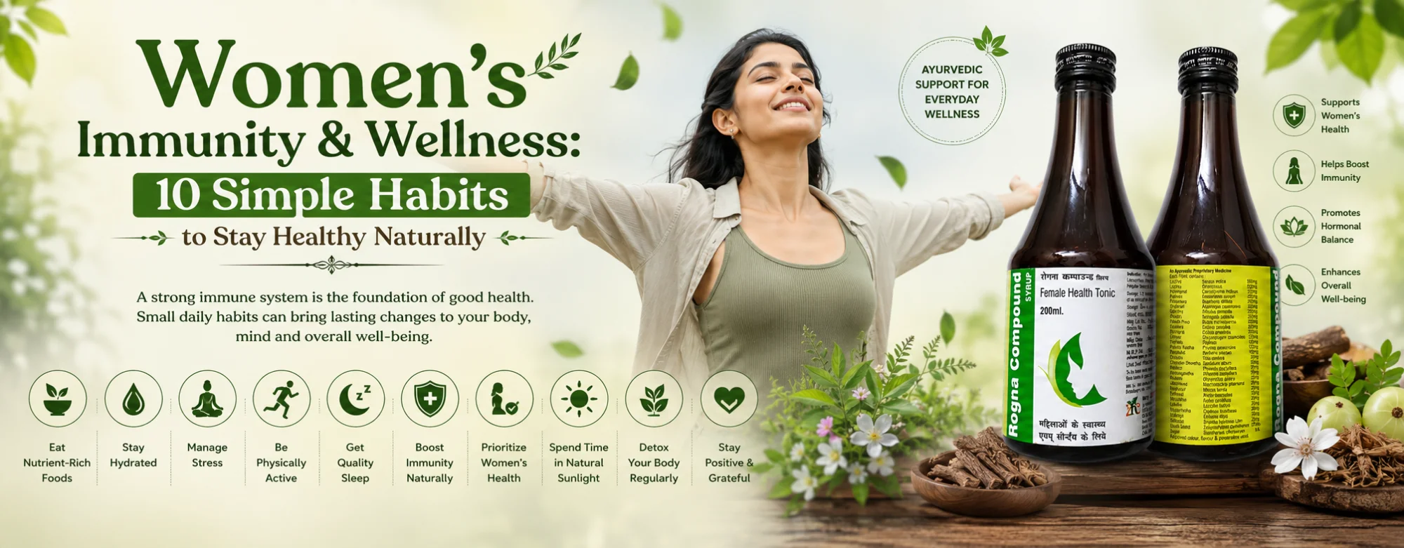Women's Immunity & Wellness: 10 Simple Habits to Stay Healthy Naturally